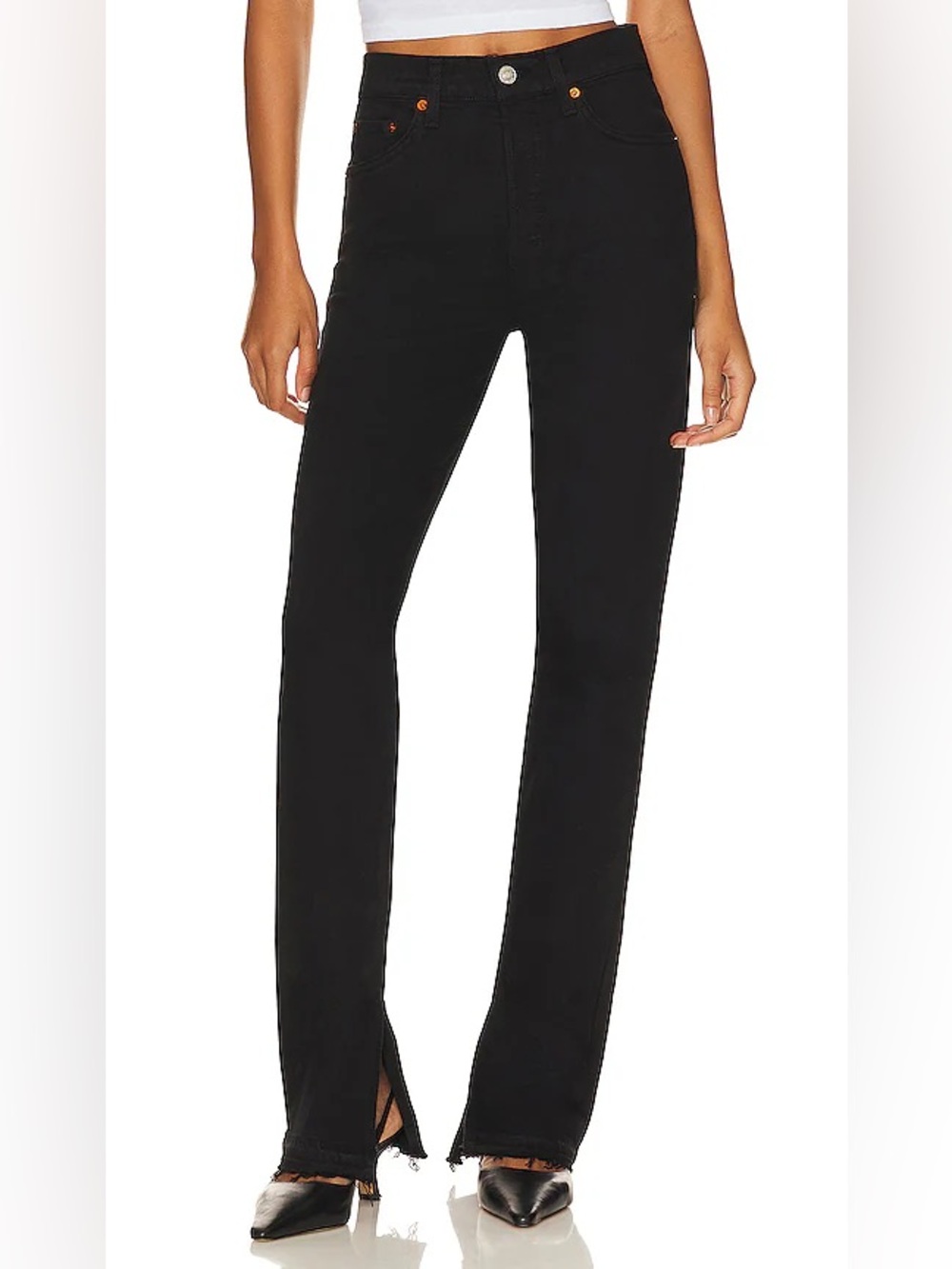 NWT Re/Done 70s High Skinny Boot